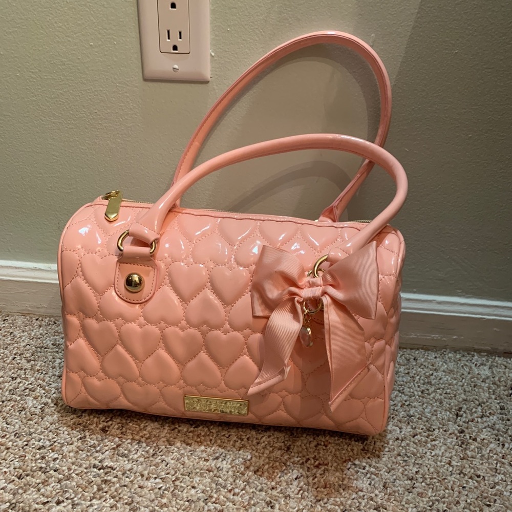 Betsey Johnson Hearted Handbag